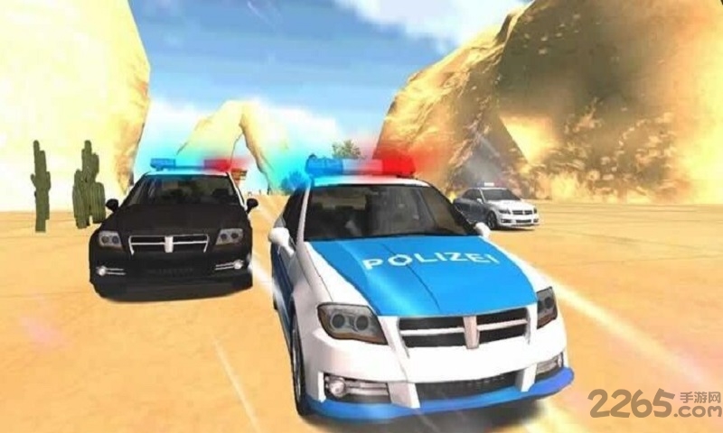 警车追逐赛游戏