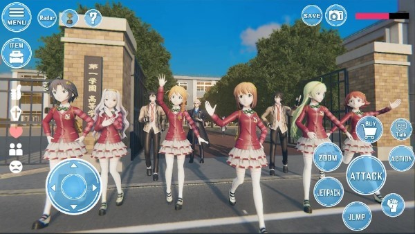 我的高中生活模拟器游戏