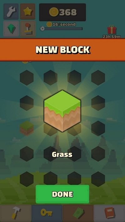 我的合并方块世界游戏