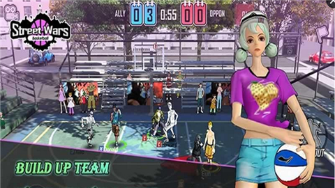 街头战争篮球手游(streetwarsbasketball)