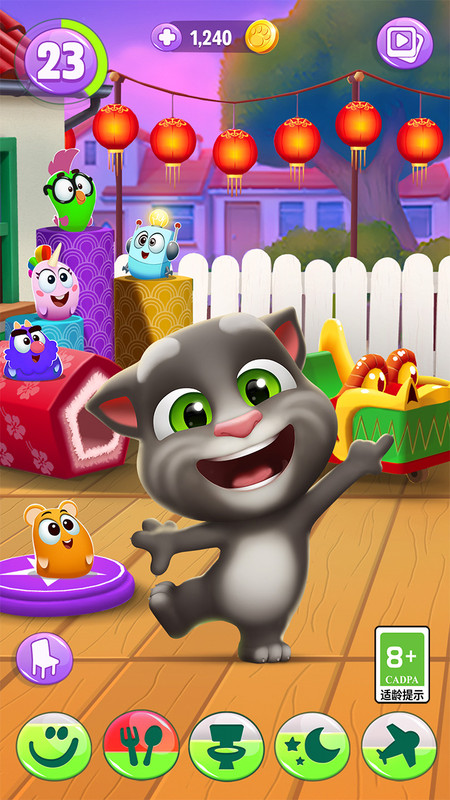 我的汤姆猫2破解版无限金币钻石版