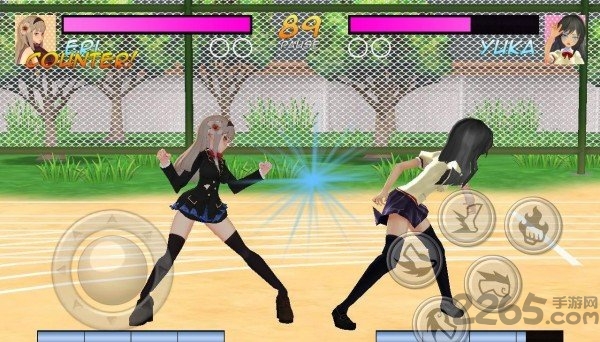 高中女生格斗汉化版 高中女生格斗模拟器中文版下载