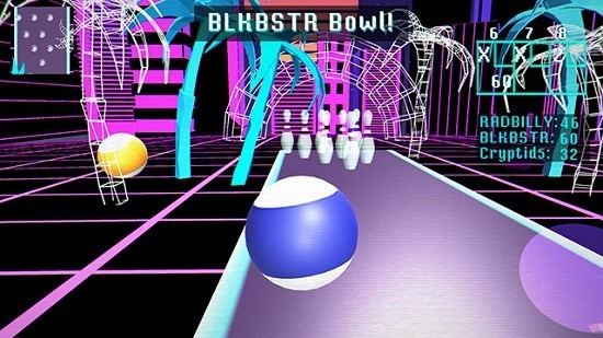 霓虹保龄球游戏