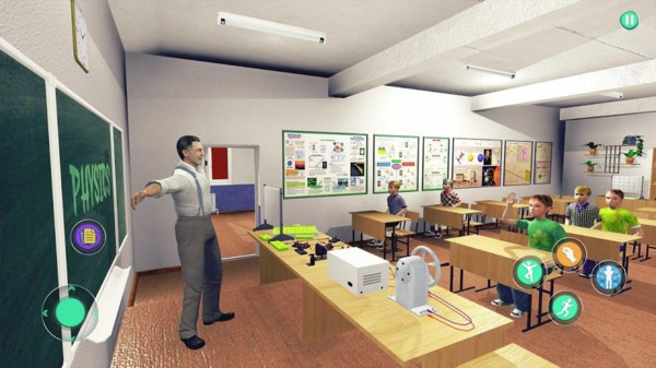 虚拟高中男孩模拟器手机游戏