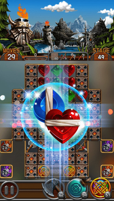 宝石迷失的维京人游戏