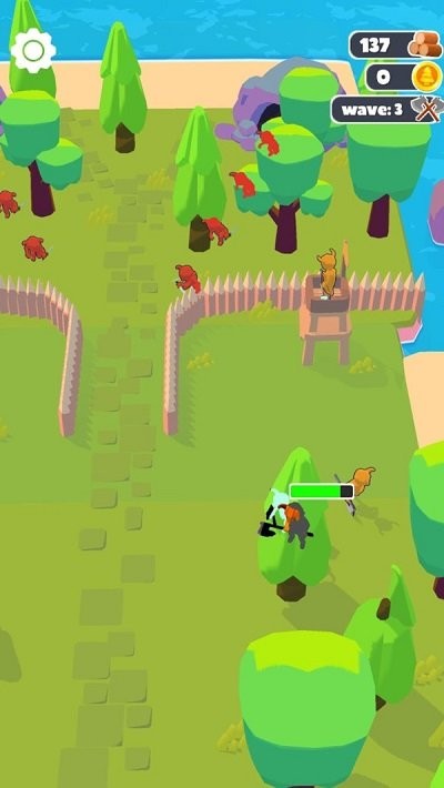 维京小岛部落战争游戏