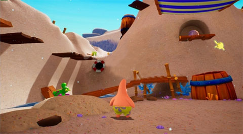 海绵宝宝比奇堡的冒险酷乐湖如何拿到袜子 海绵宝宝比奇堡的冒险酷乐湖拿袜子攻略