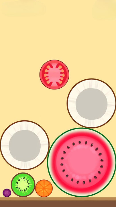 合成西瓜吧小游戏