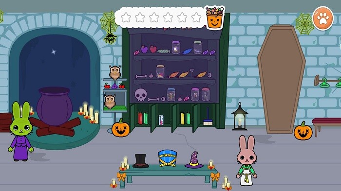 我的小公主城堡万圣节游戏