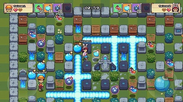 炸弹人双人版 炸弹人联机版下载