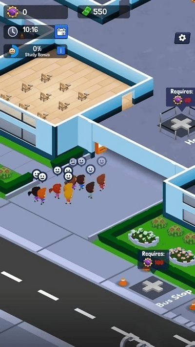 偷懒的高中大亨游戏