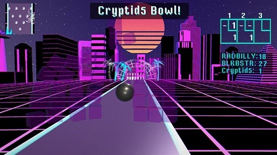 霓虹保龄球游戏