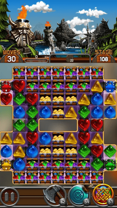 宝石迷失的维京人游戏