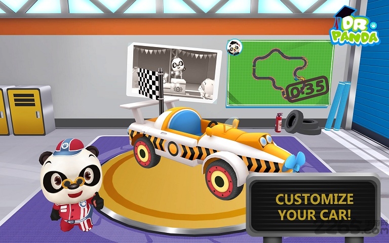 熊猫博士赛车手内购破解版