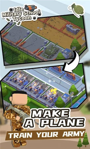 空闲的军校大亨手机版(idiemilitary school tycoon)