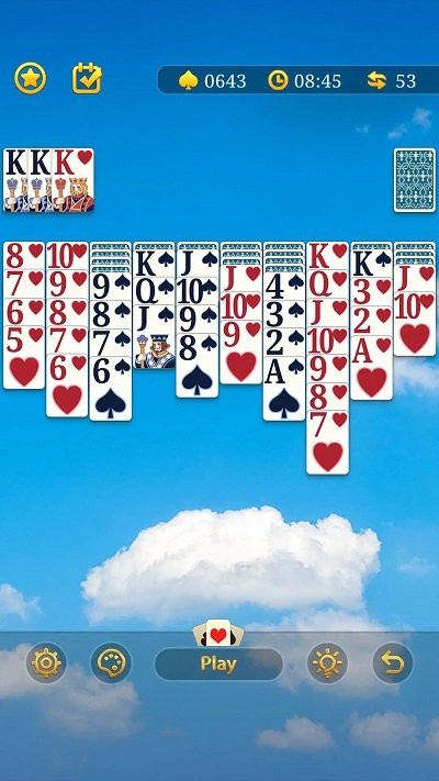 新蜘蛛纸牌游戏