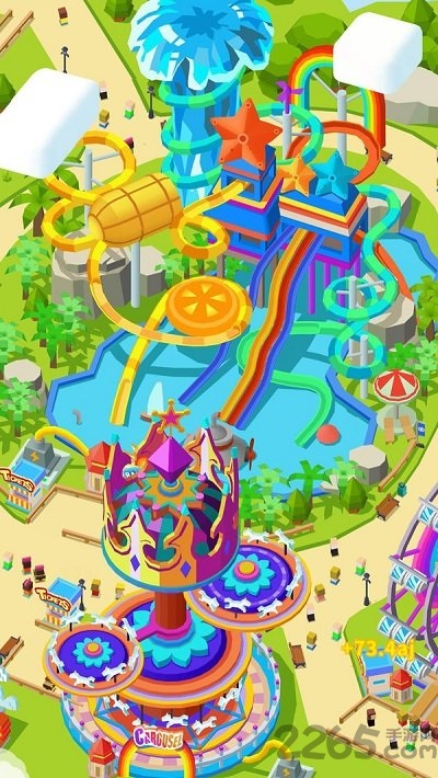 放置幻想游乐园大亨游戏