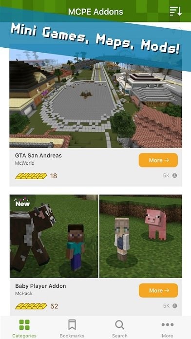 addonsforminecraft手机版