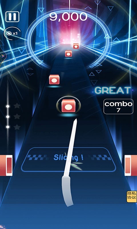 节奏炫彩音符游戏