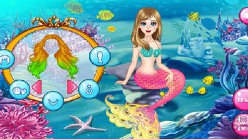 美人鱼温泉美容游戏