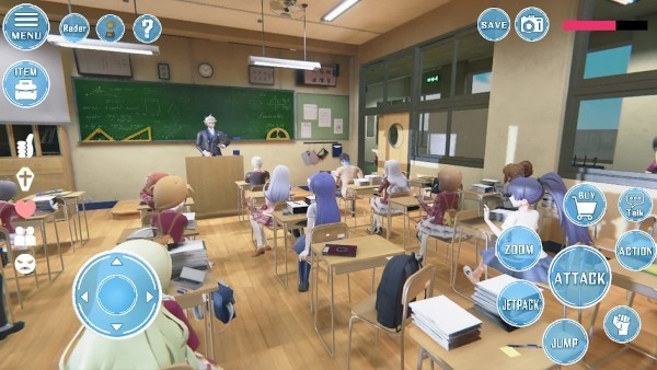 我的高中生活模拟器游戏