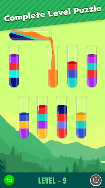 倒水排序大师游戏