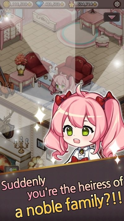 贵族女孩装饰度假小屋游戏