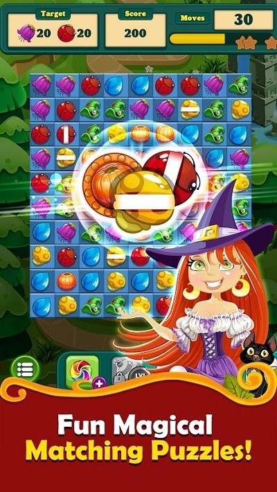 巫师三消手机版(witchy wizard mania)