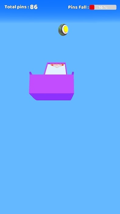 弹弓保龄球游戏(slingshot bowling)