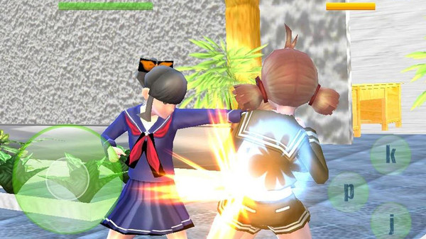 高中女生街的空手道模拟器最新版