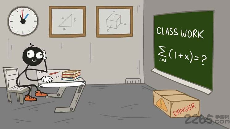 火柴人逃出教室游戏