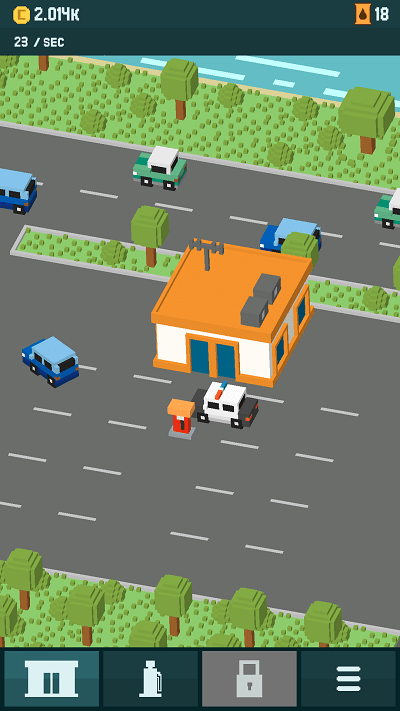 加油站汽车大亨游戏(gas station)