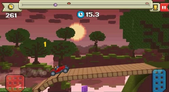 像素小赛车无限金币生命版