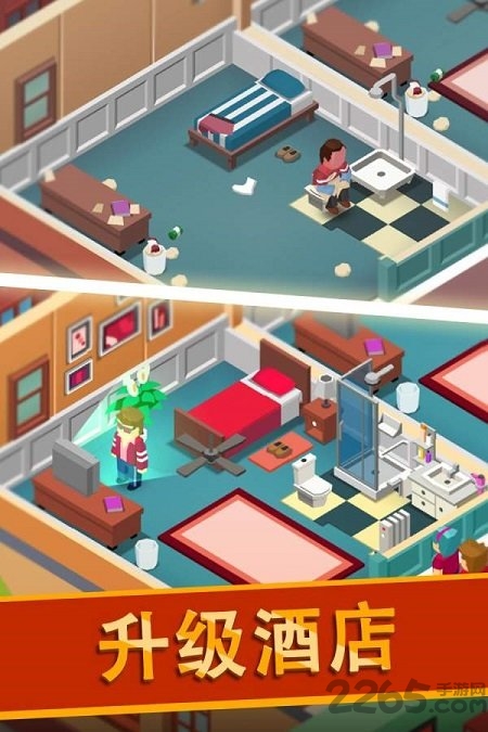 酒店帝国大亨破解版无限钻石(hotel empire tycoon)