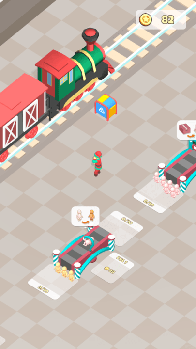 圣诞老人的玩具工厂游戏