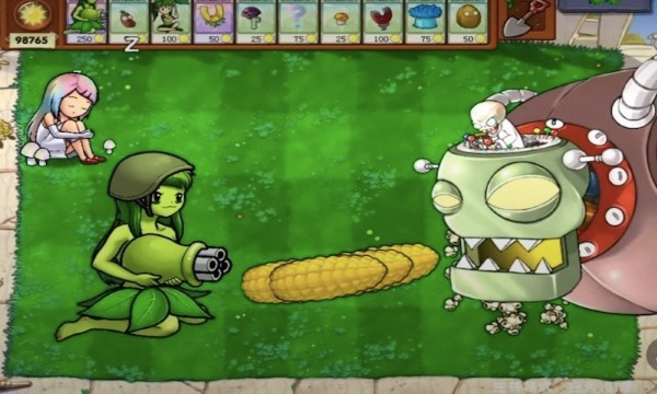 植物防御战娘化版僵尸战争游戏 植物防御战娘化版僵尸战争免费下载