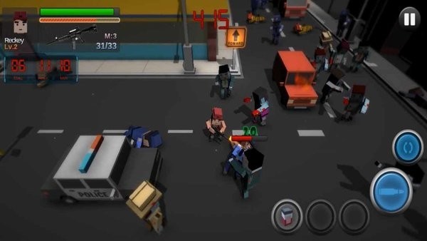 像素求生之路游戏(last4dead僵尸之城)