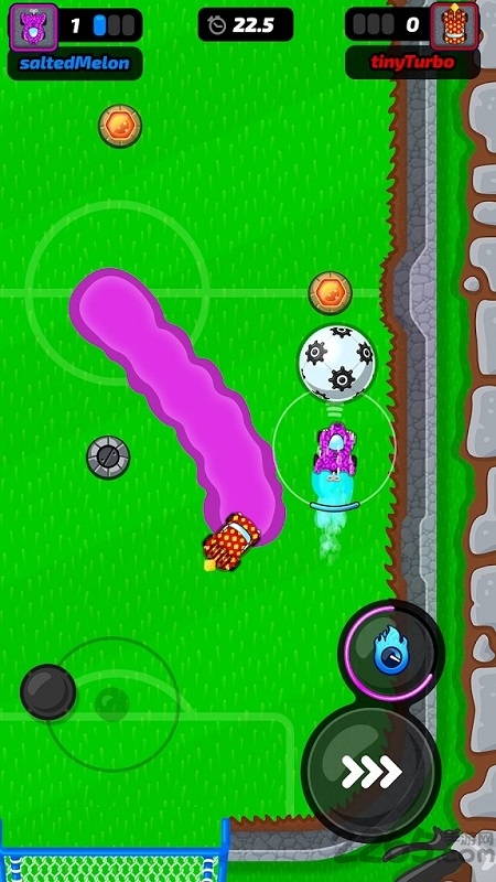 赛车足球多人游戏