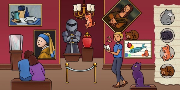 密欧侦探寻找隐藏的猫游戏