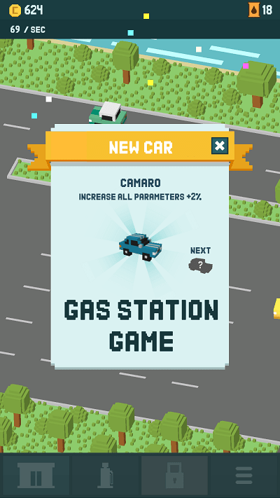 加油站汽车大亨游戏(gas station)