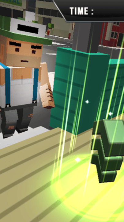 像素城市逃亡游戏