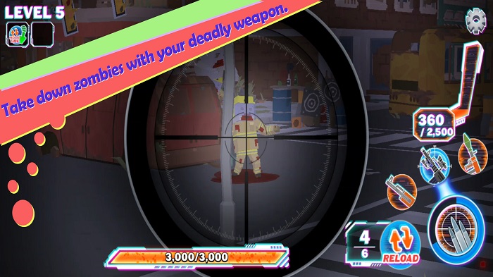 僵尸冲刺防御游戏