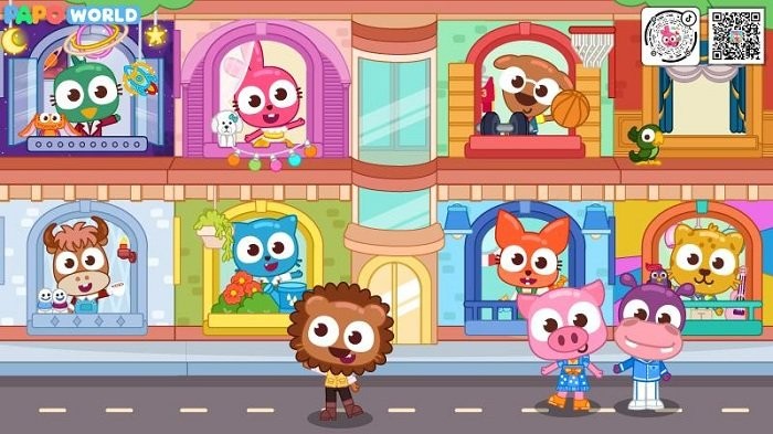 泡泡小镇邻家社区游戏