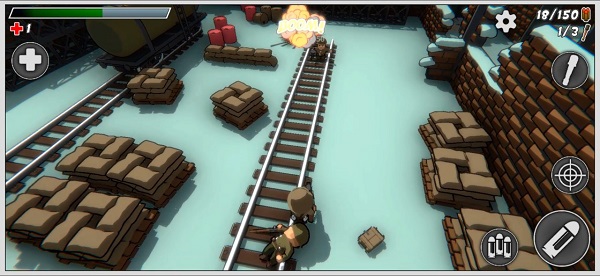 迷你士兵大逃杀3d游戏