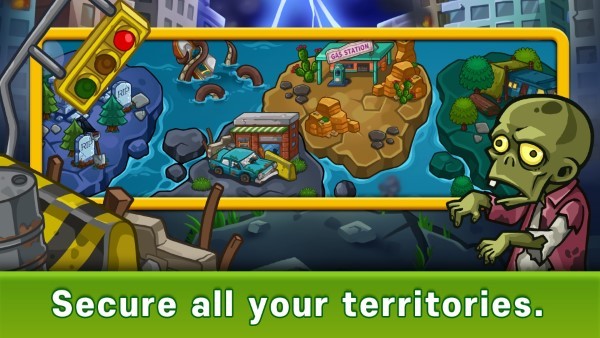 塔防进击的僵尸游戏