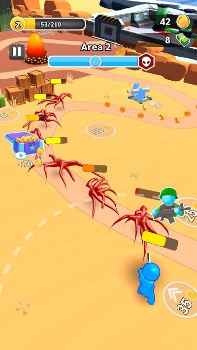 外星人防御手机版(aliendefense)