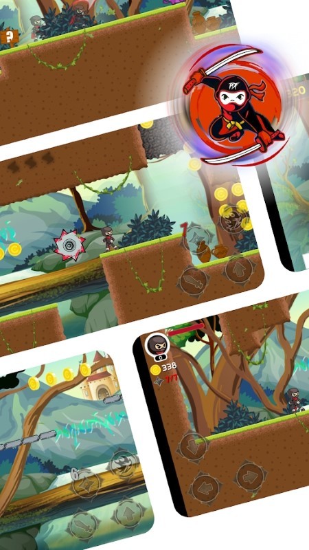 忍者跳跳游戏 忍者跳跳手机版下载