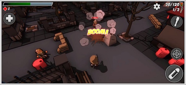 迷你士兵大逃杀3d游戏