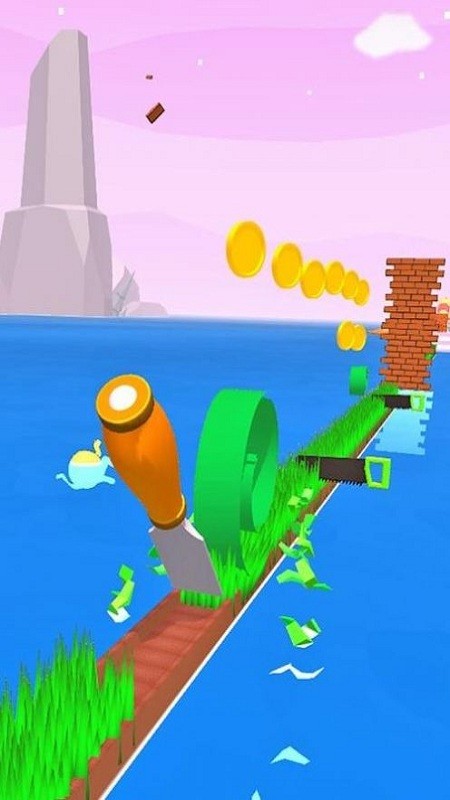 铲草跑酷手机版(grass roll)