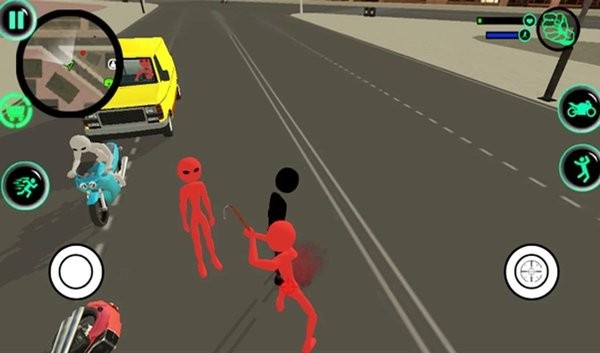 火柴人歹徒城市游戏